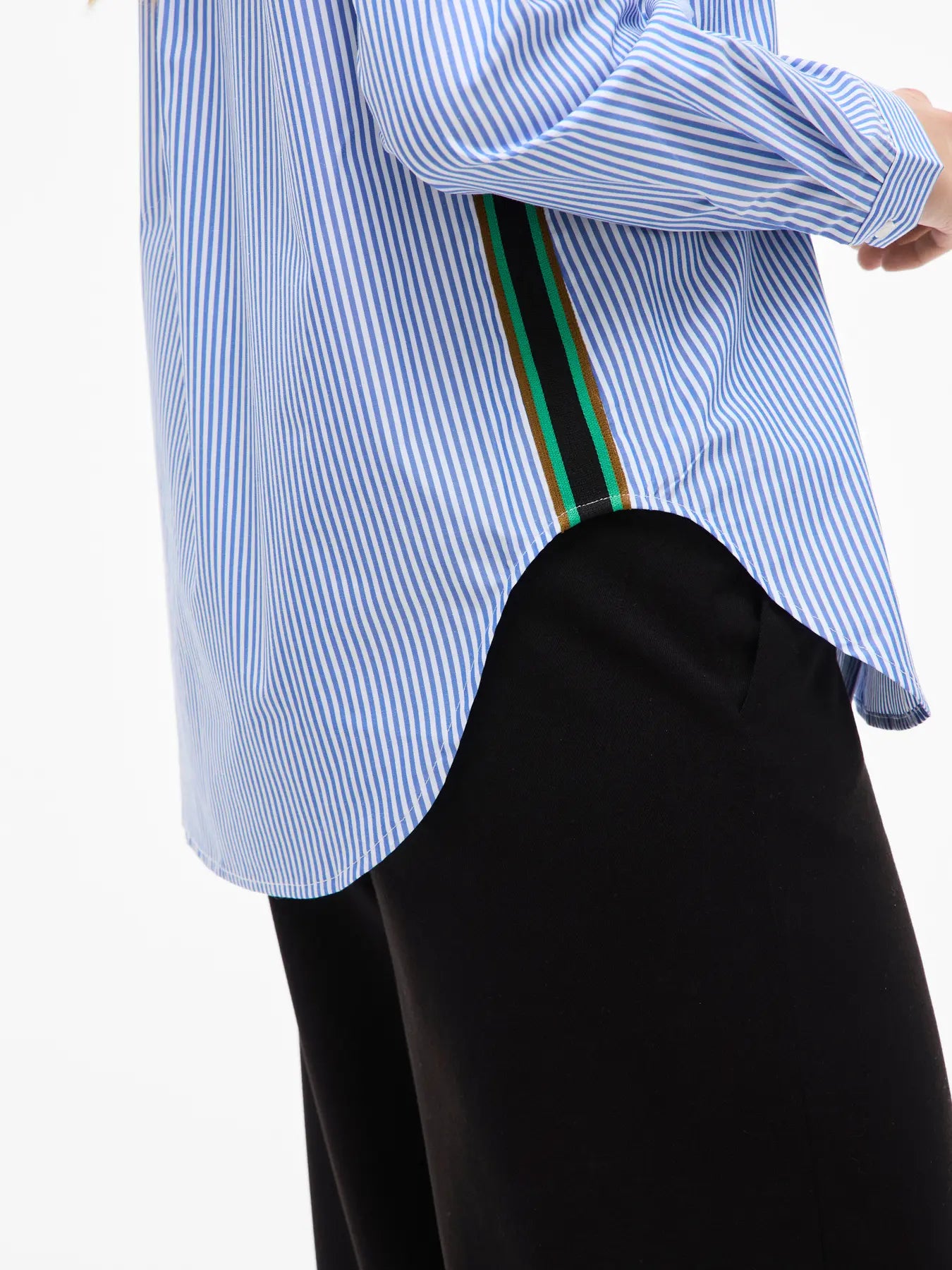 Vila | Blouse Doja met zijstreep
