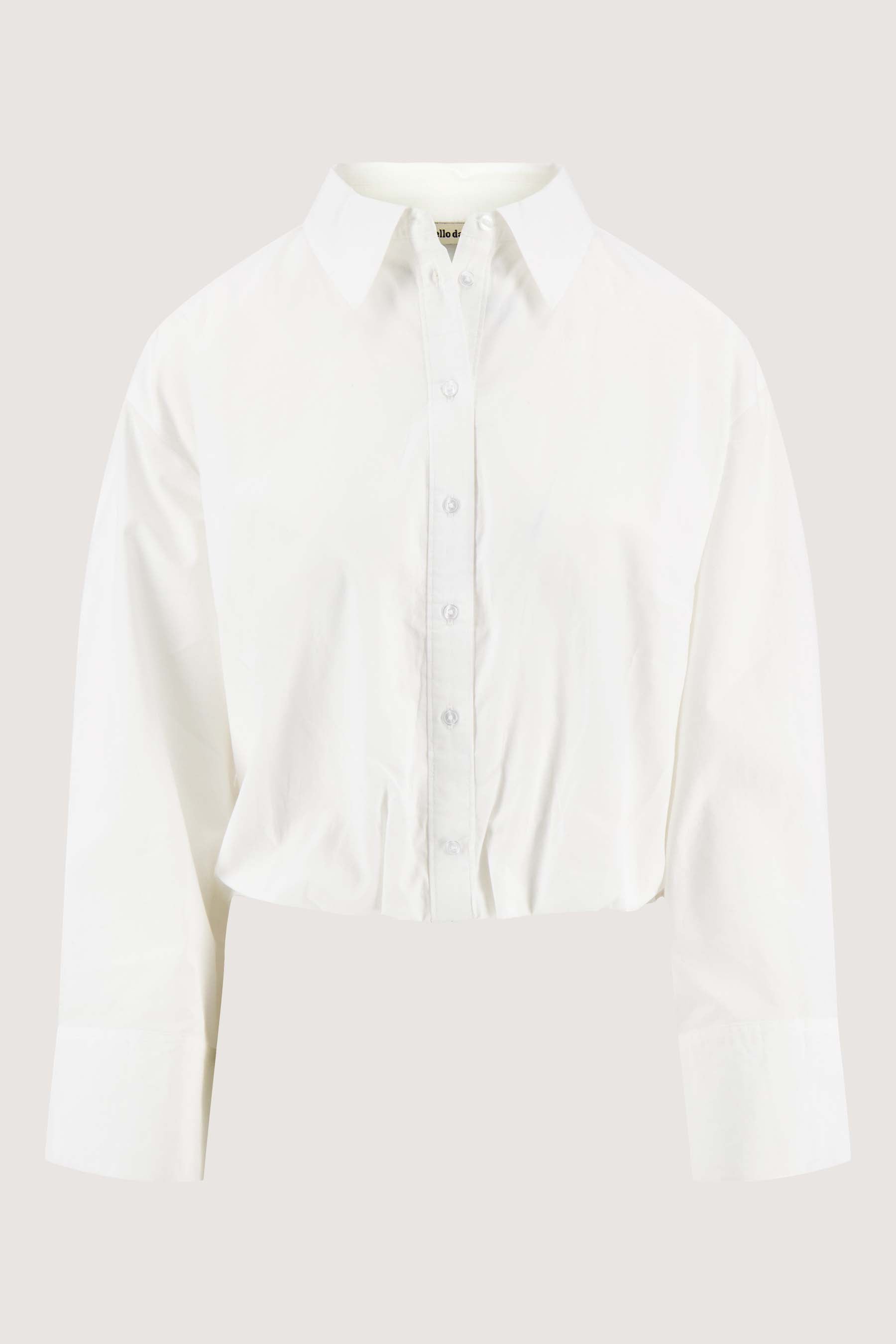 Zusss | Blouse balloon off white