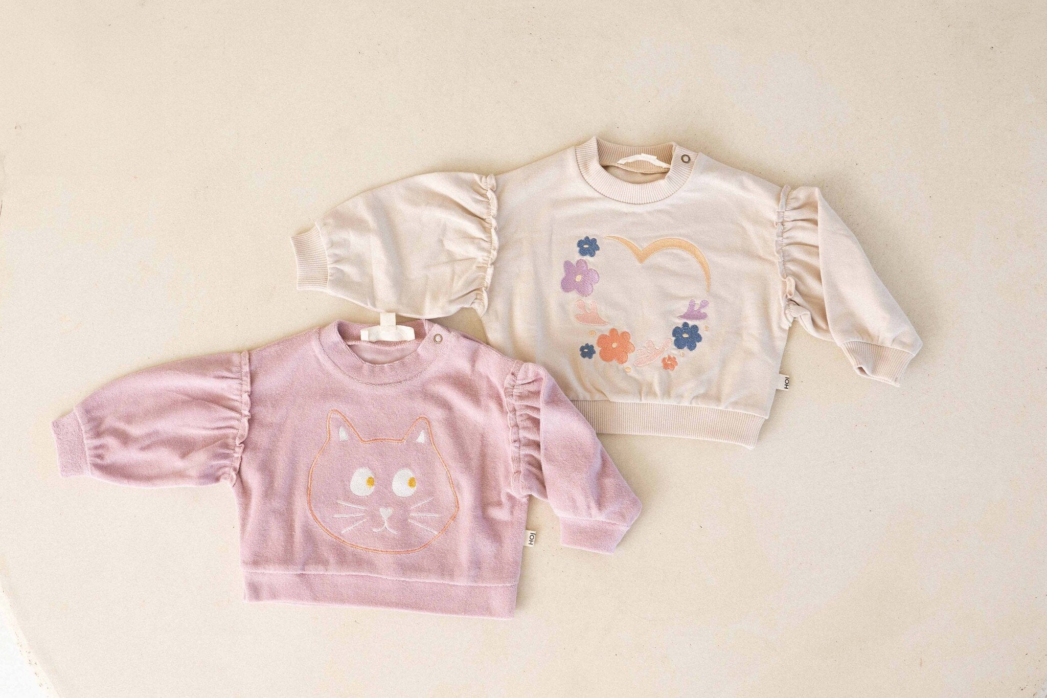 House of Jamie | Sweater baby girl rose lilac