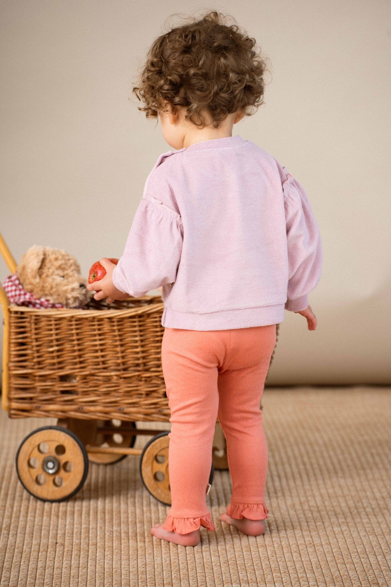 House of Jamie | Sweater baby girl rose lilac