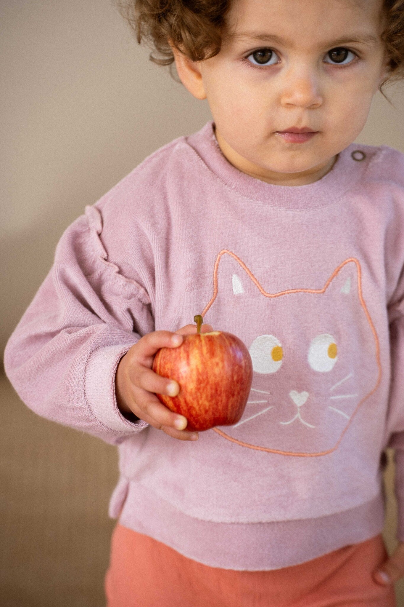 House of Jamie | Sweater baby girl rose lilac