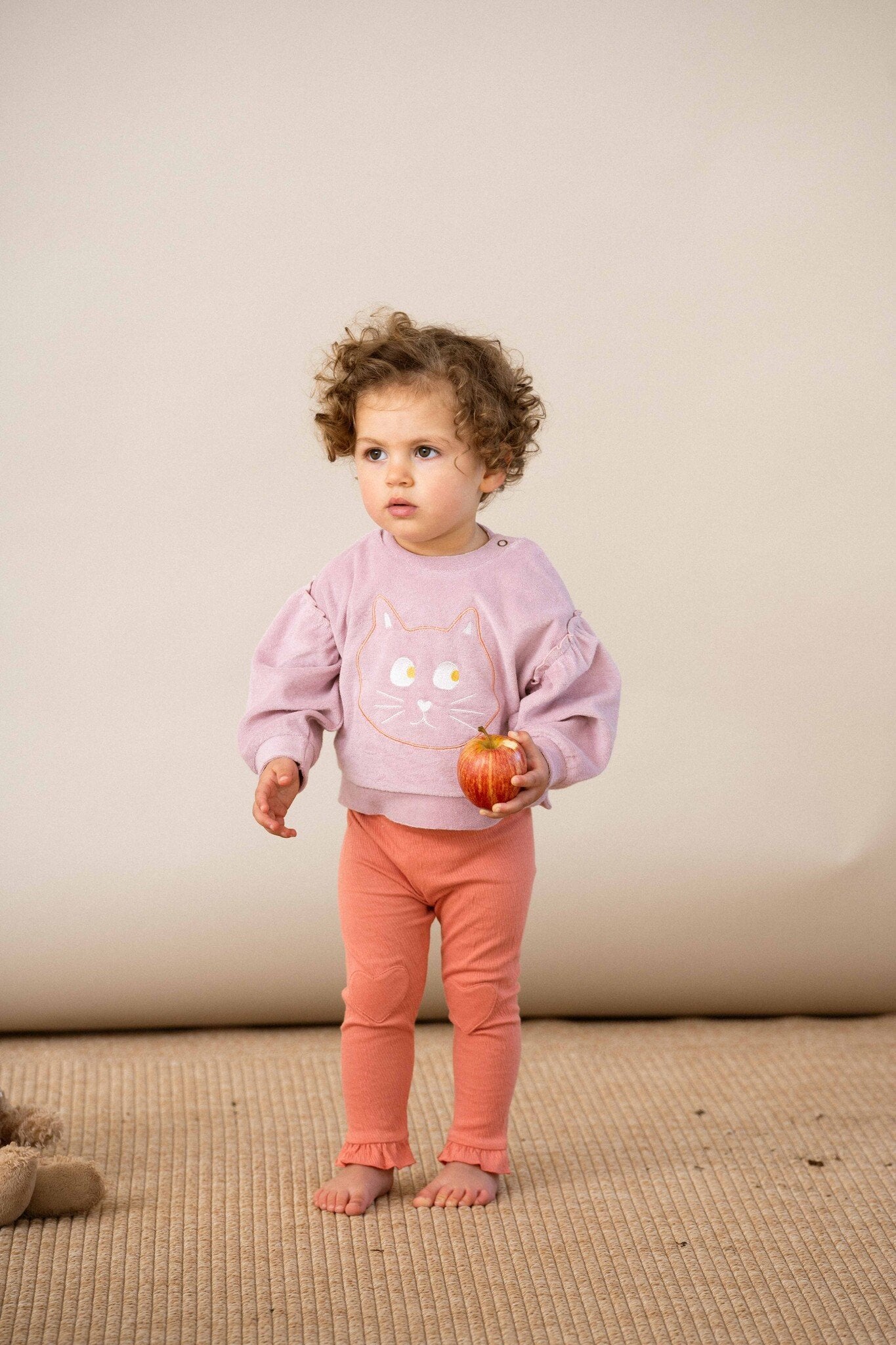 House of Jamie | Sweater baby girl rose lilac