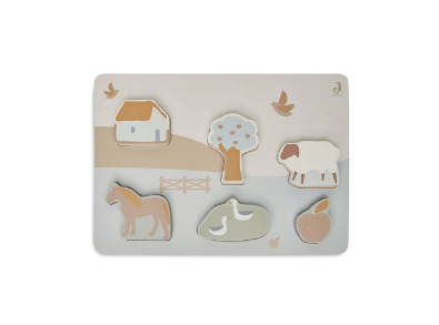 Jollein | Houten puzzel farm