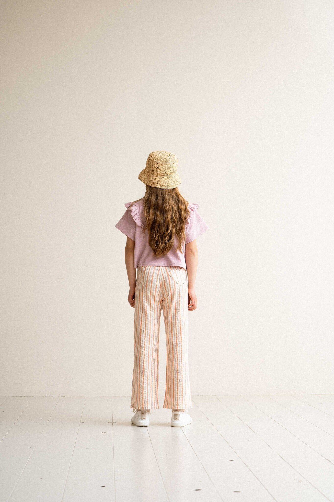 House of Jamie | Top ruffled rose lilac