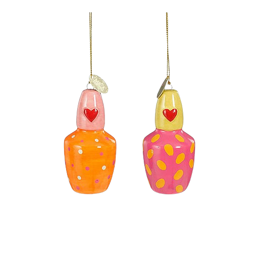 Selected by | Hanger nagellak roze/oranje