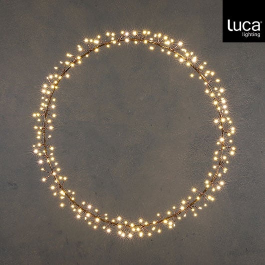 Selected by | Krans twinkle warm wit 210LED 50cm
