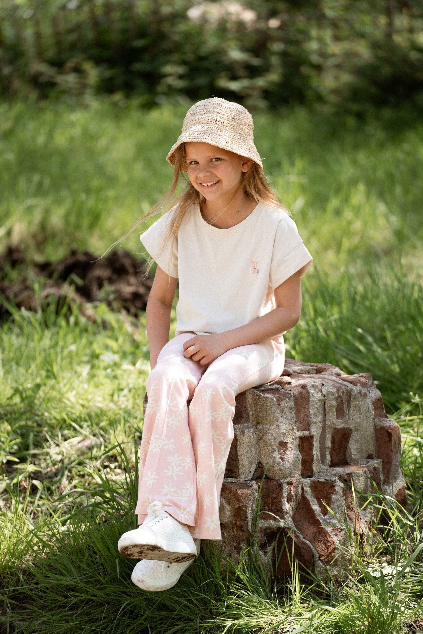 House of Jamie | Flared broek daisy