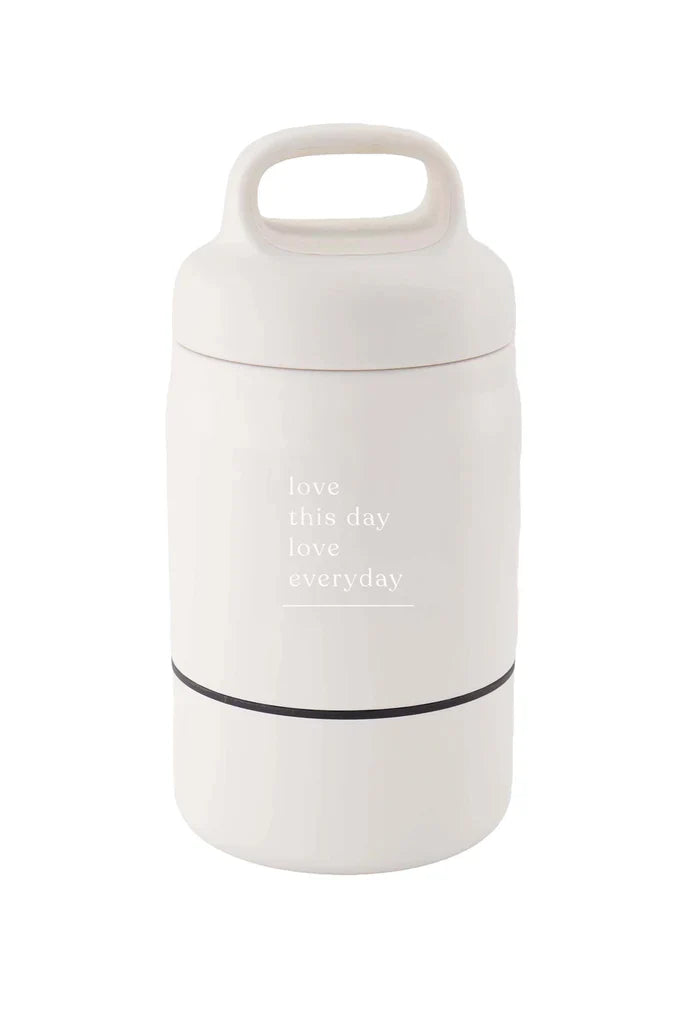 Zusss | Thermos lunchpot love this day zand