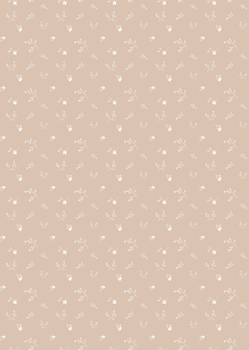 Bibelotte | Behang Bloemenzee klein nude