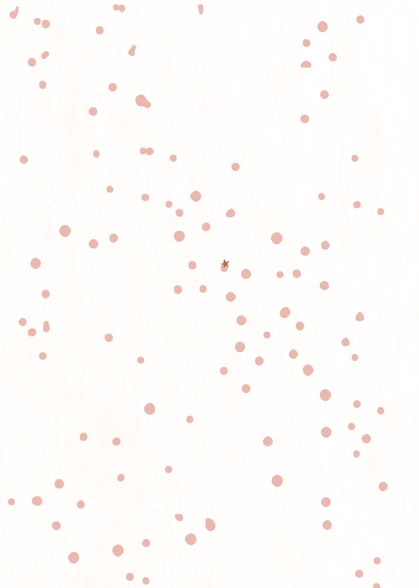 Bibelotte | Behang Dottig roze