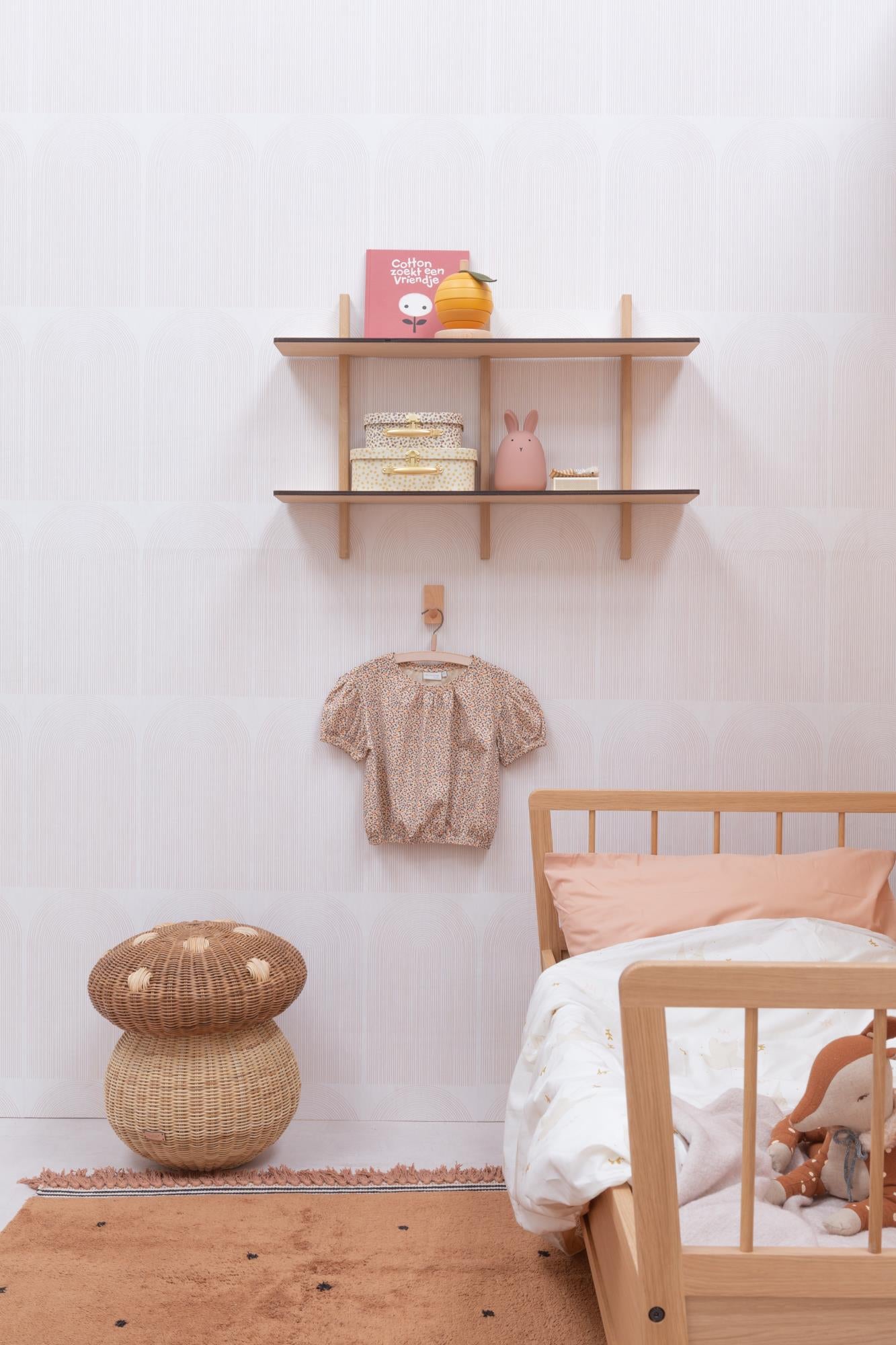 Bibelotte | Behang Regenbogen nude