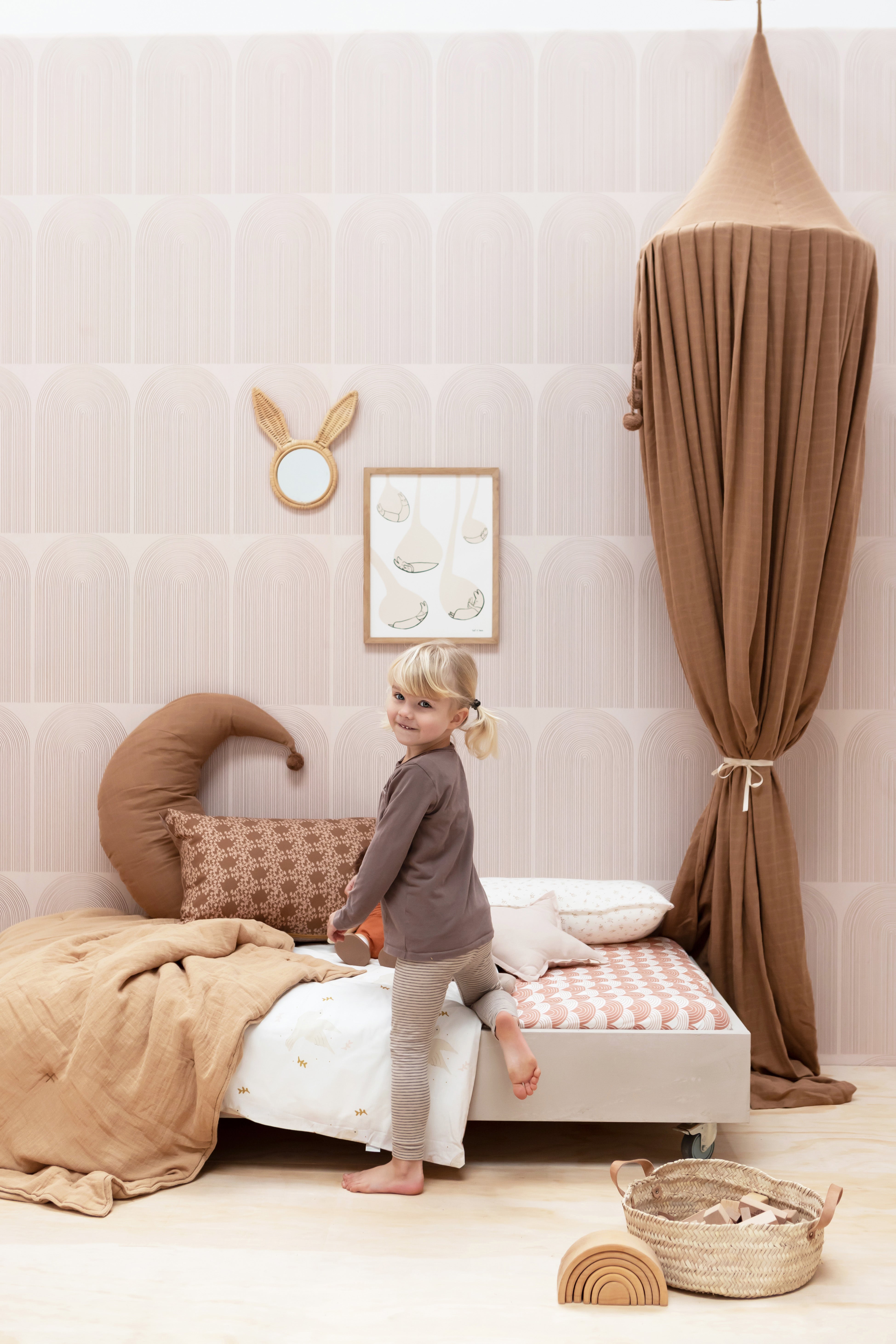 Bibelotte | Behang Regenbogen terra