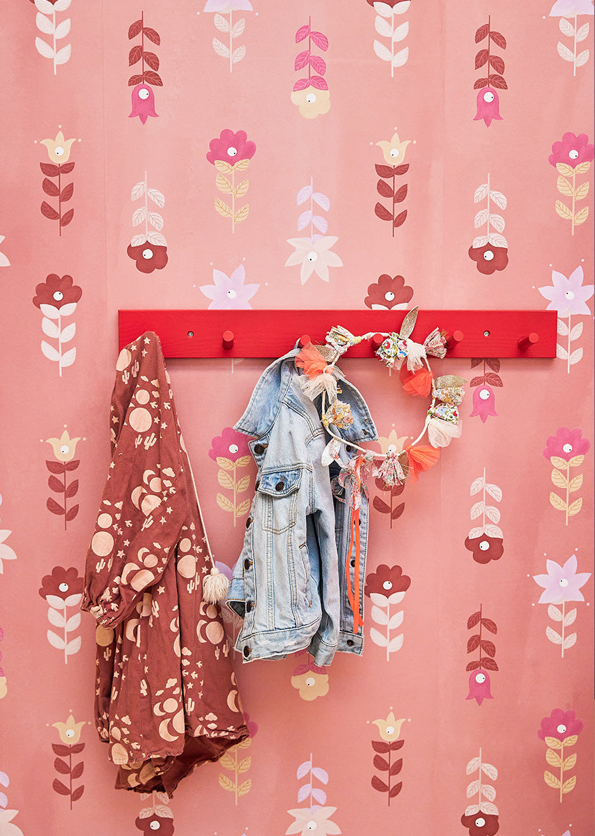 Bibelotte | Behang Bohemian roze