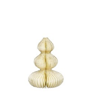 Selected by | Ornament boom creme 10x6.5cm