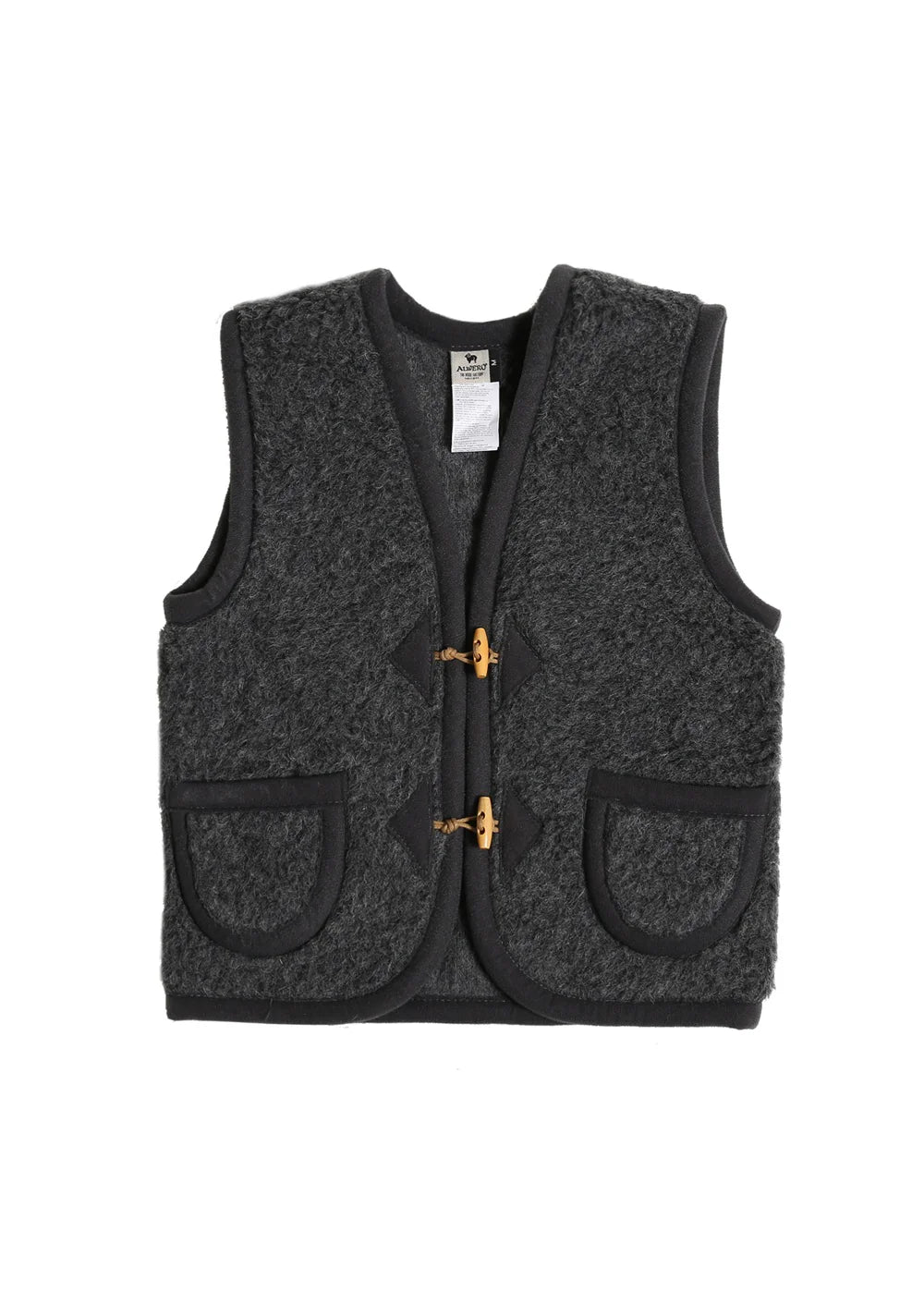 Alwero | Bodywarmer Alpen jr. antraciet