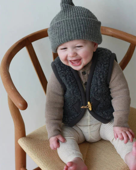 Alwero | Bodywarmer Alpen jr. antraciet