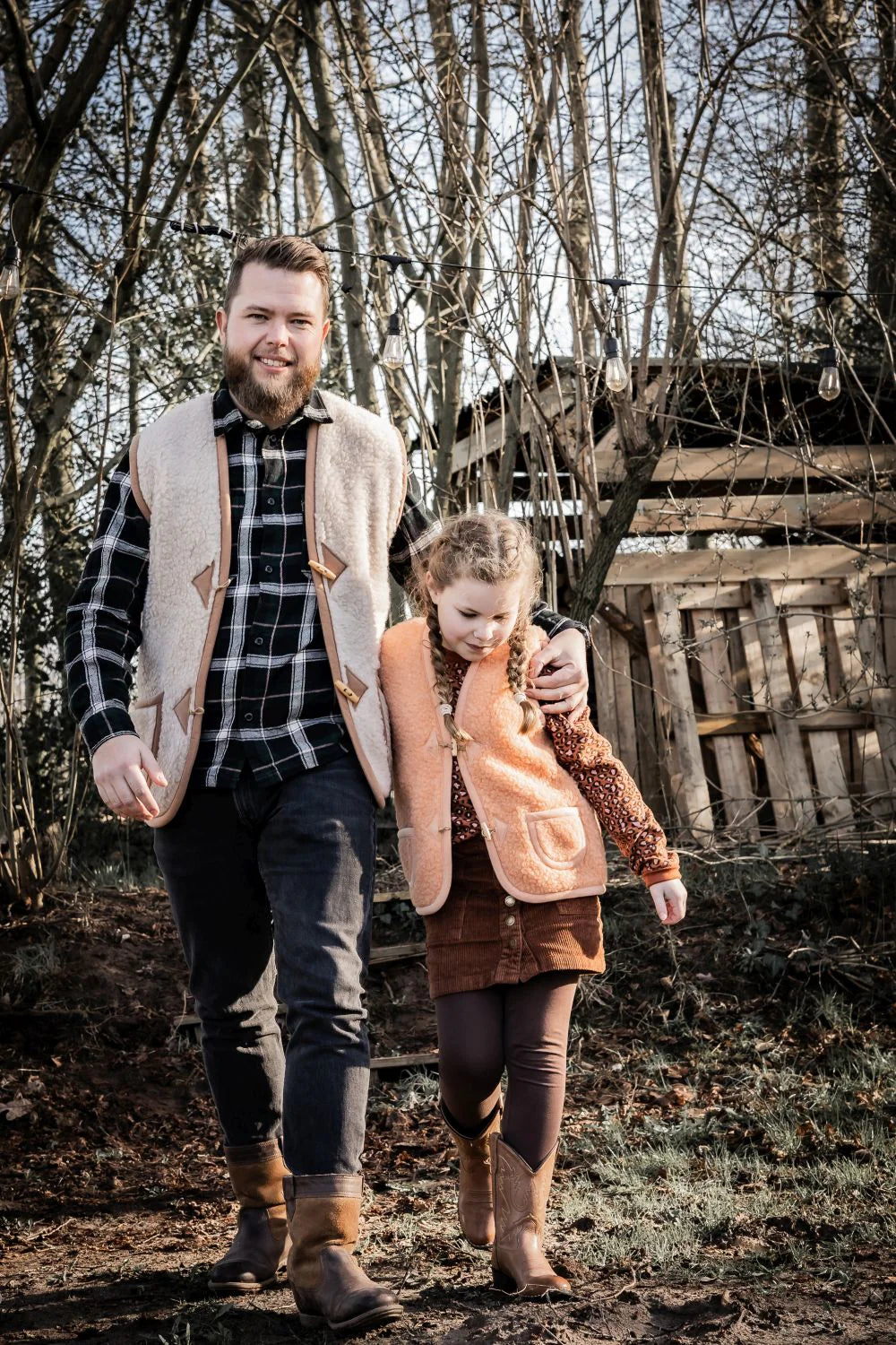 Alwero | Bodywarmer Alpen jr. zalm