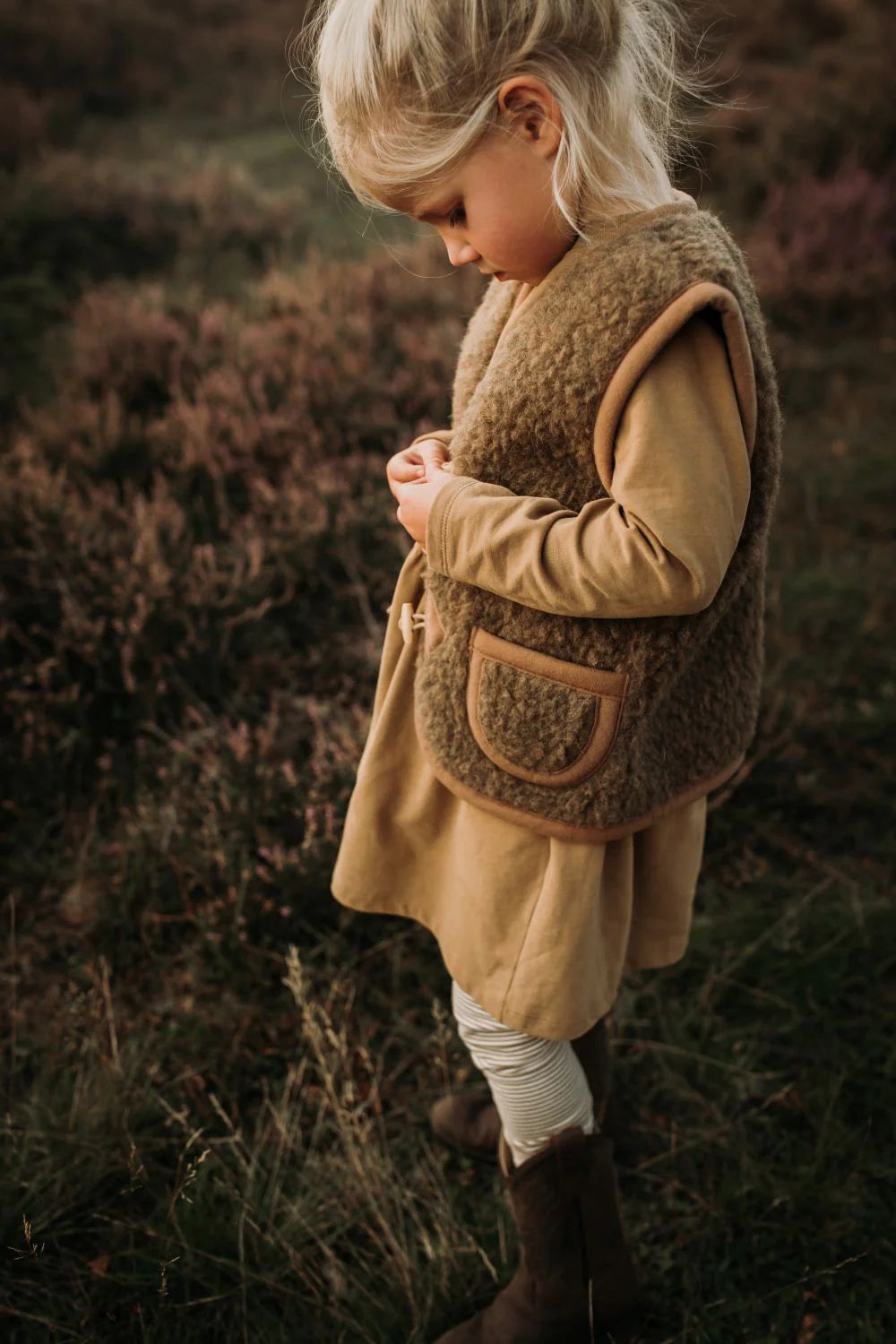 Alwero | Bodywarmer alpen jr. bark
