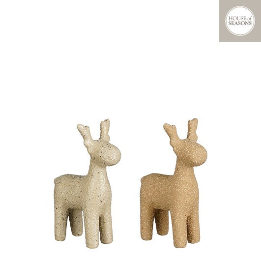 Stijl28 | Hert bruin assorti 7x4x11cm