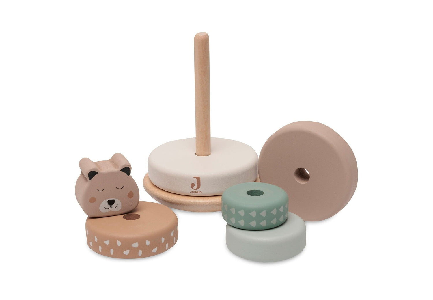 Jollein | Houten tuimelstapelaar jungle jambo
