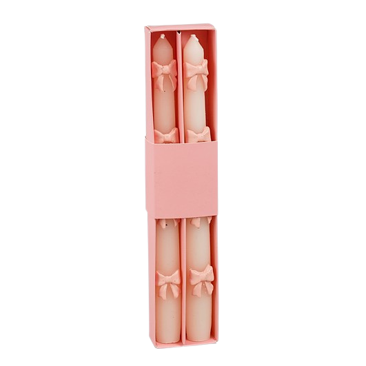 Selected By | Dinerkaars strik roze 2stuks