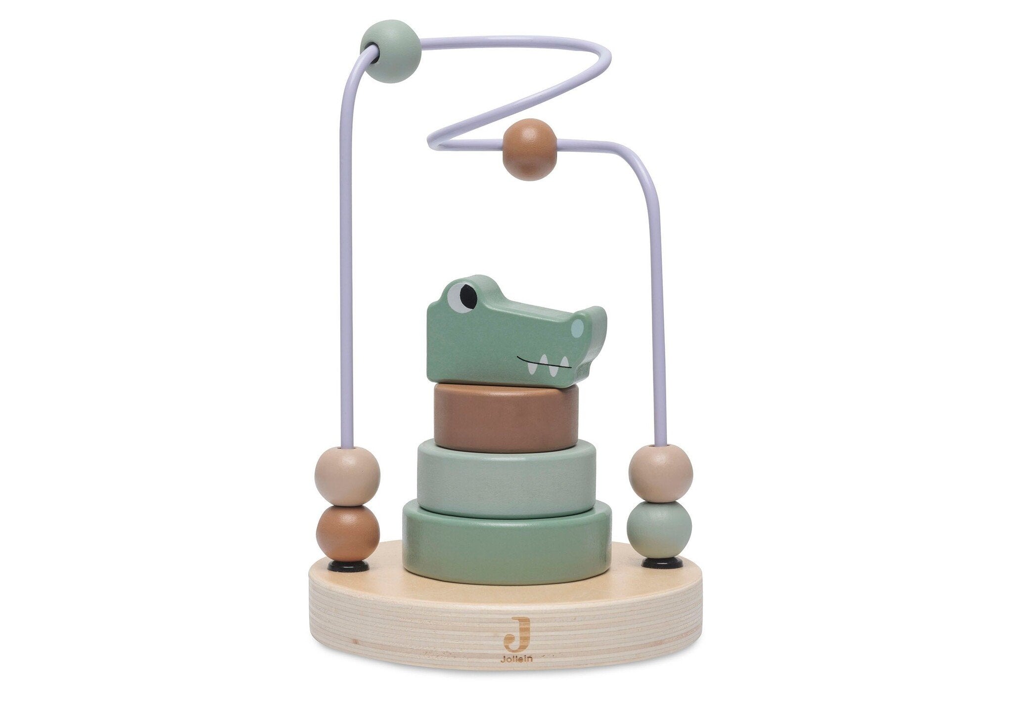 Jollein | Houten spiraal croco
