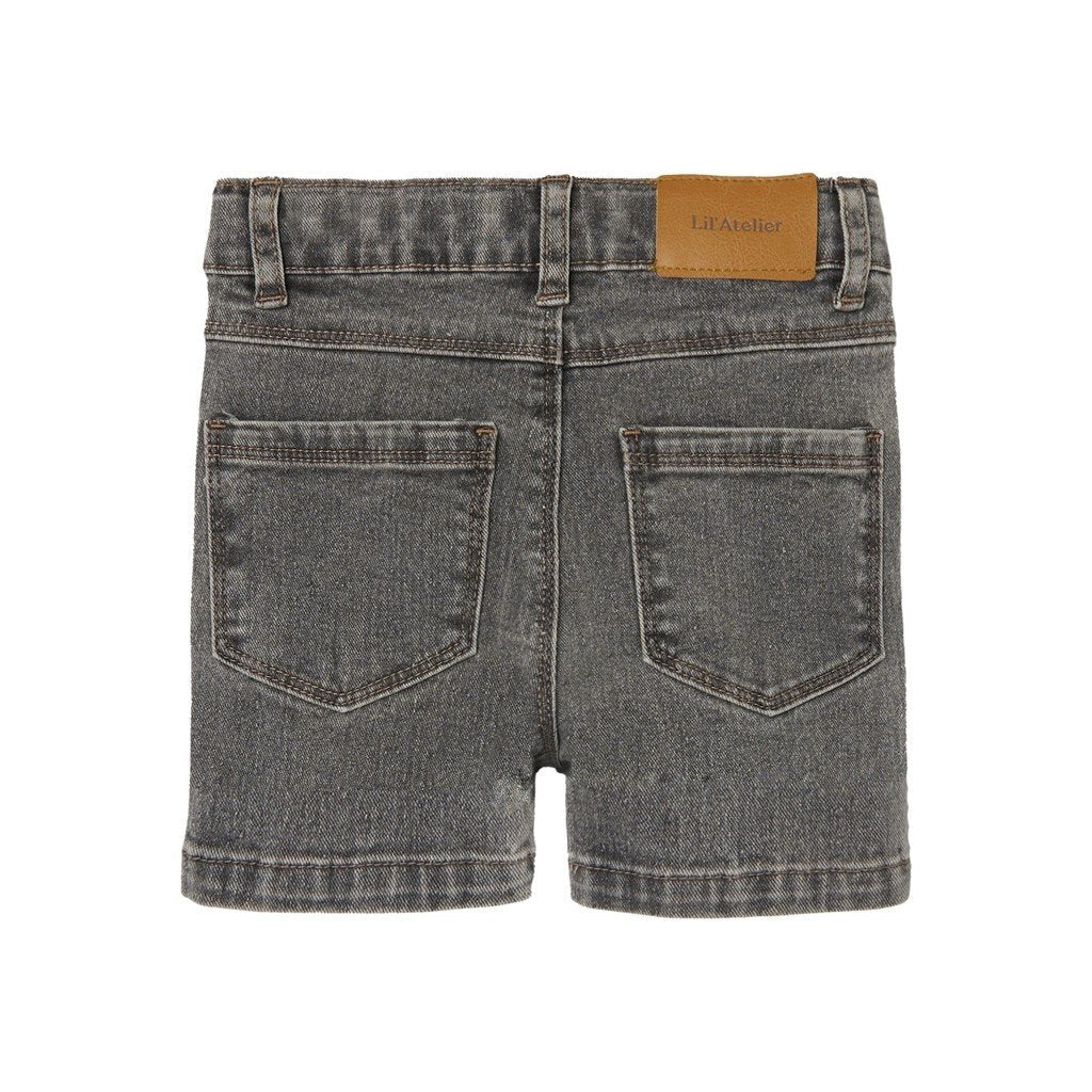 Lil Atelier | Short ryan light grey denim