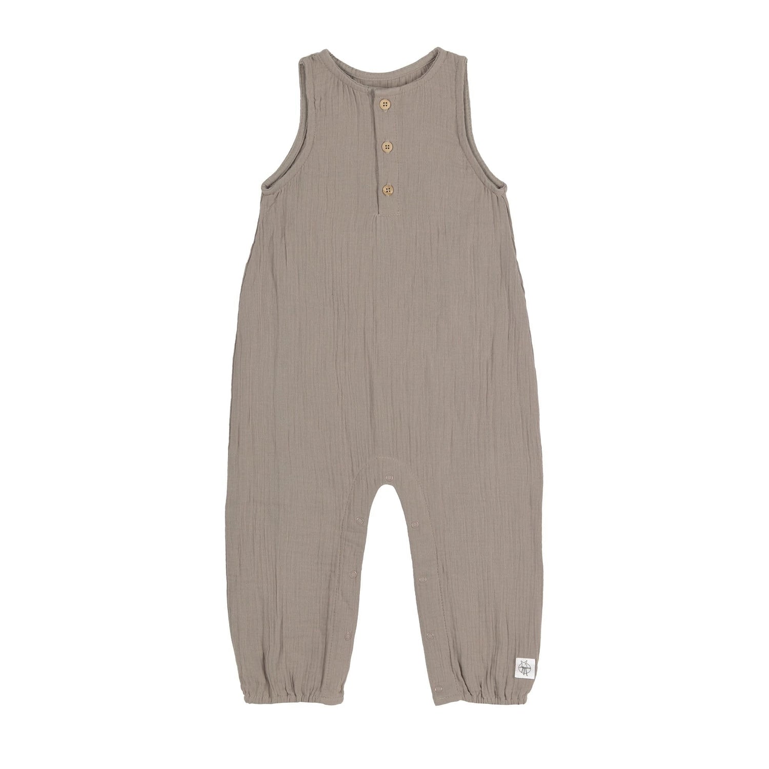 Lässig | Muslin jumper taupe
