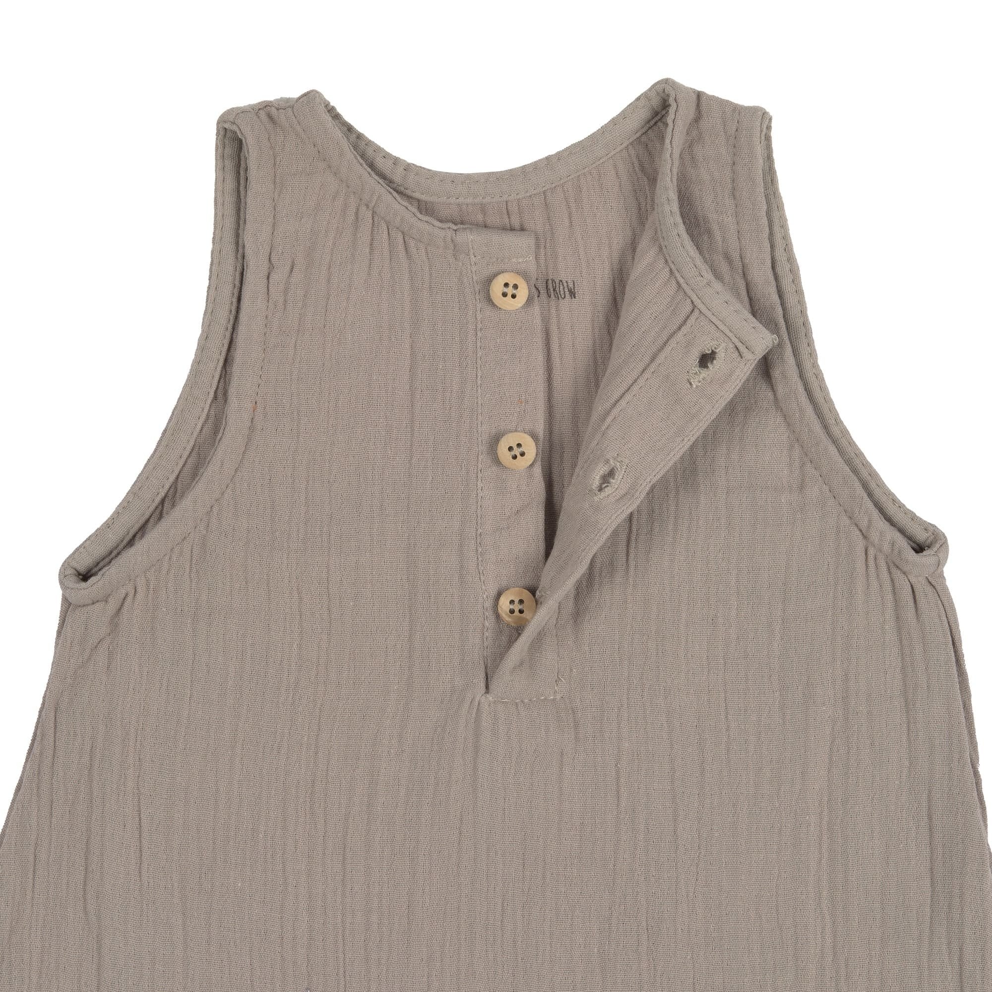 Lässig | Muslin jumper taupe