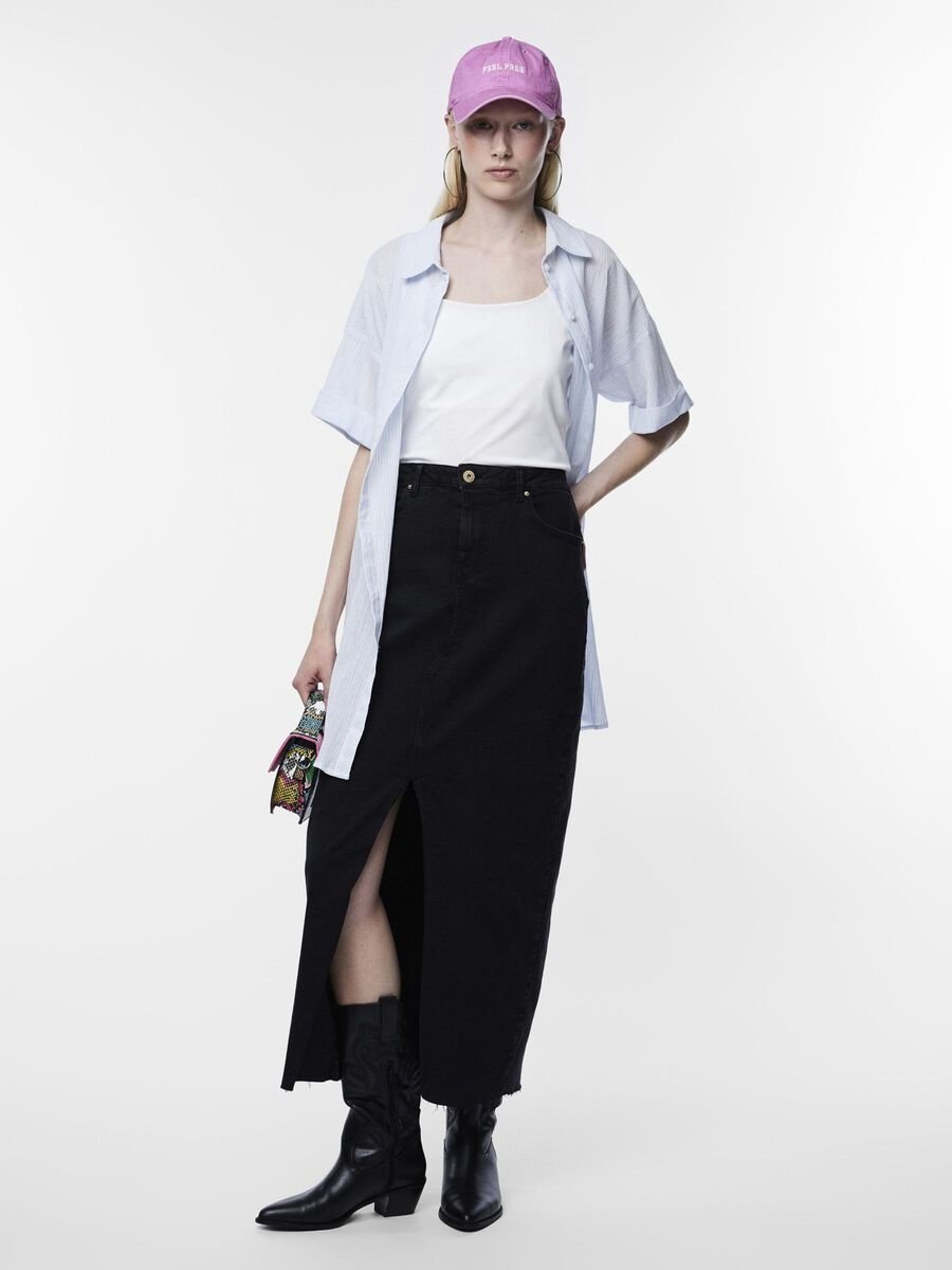 Pieces | Rok Jessie donker denim NOOS