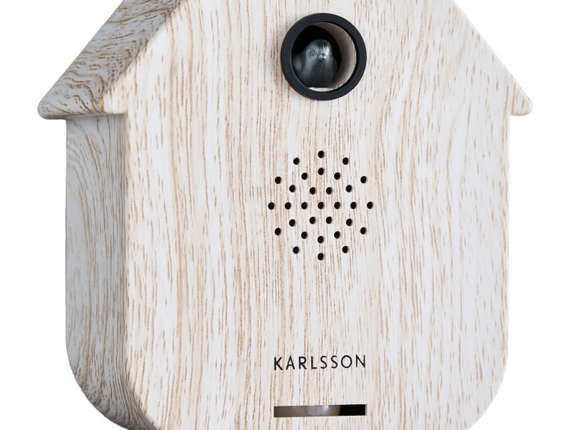 Karlsson | Soundbox cuckoo white wash