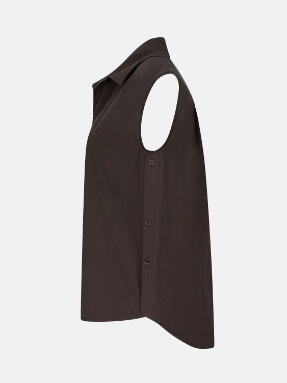 Ydence | Blouse Sabrina dark brown
