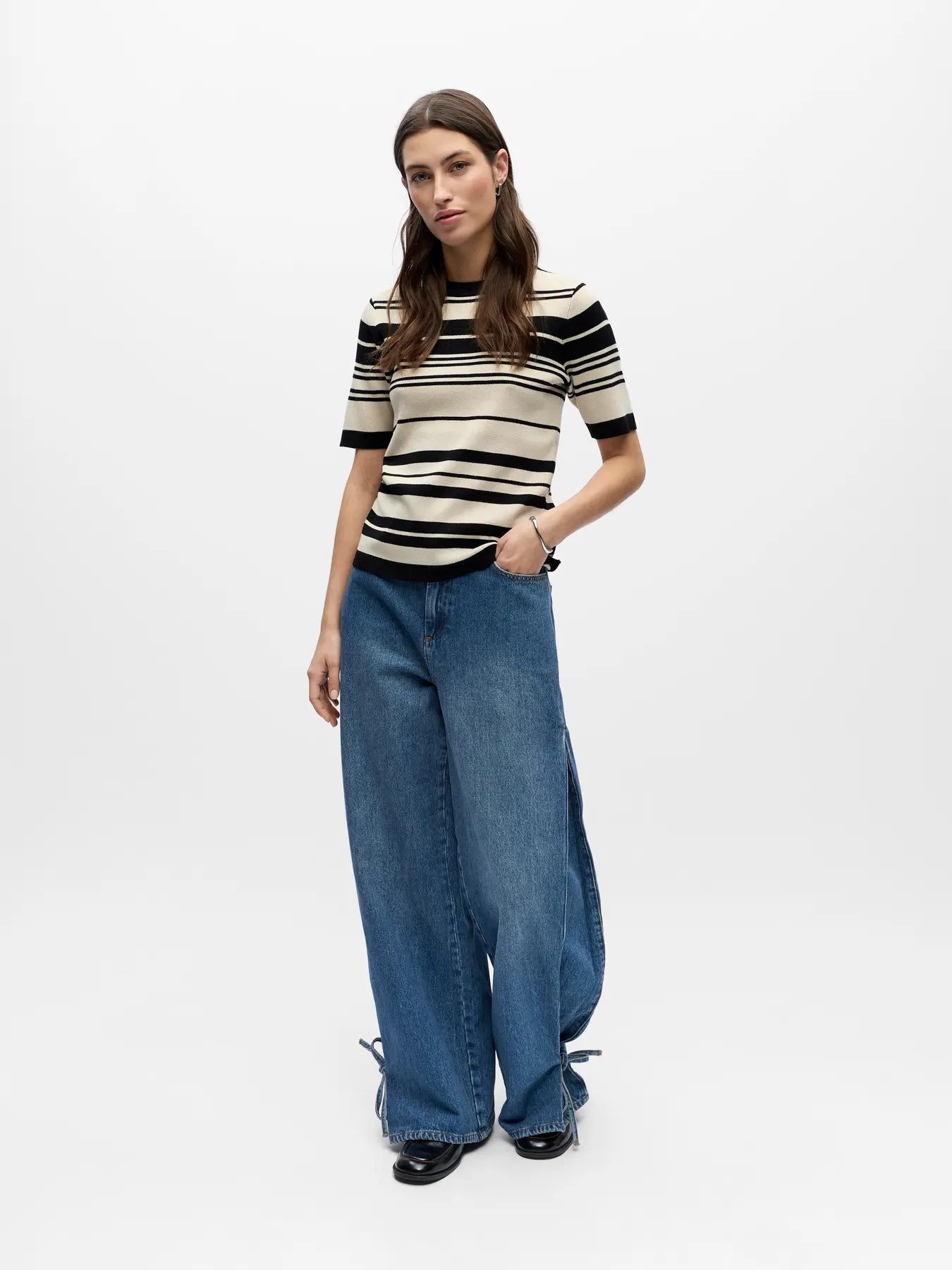 Object | Top Ester stripes mixed Noos
