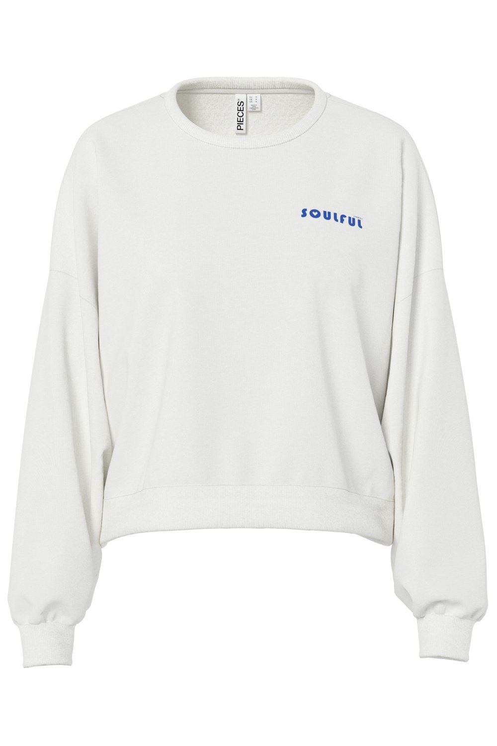 Pieces | Sweater Fanie cloud dancer