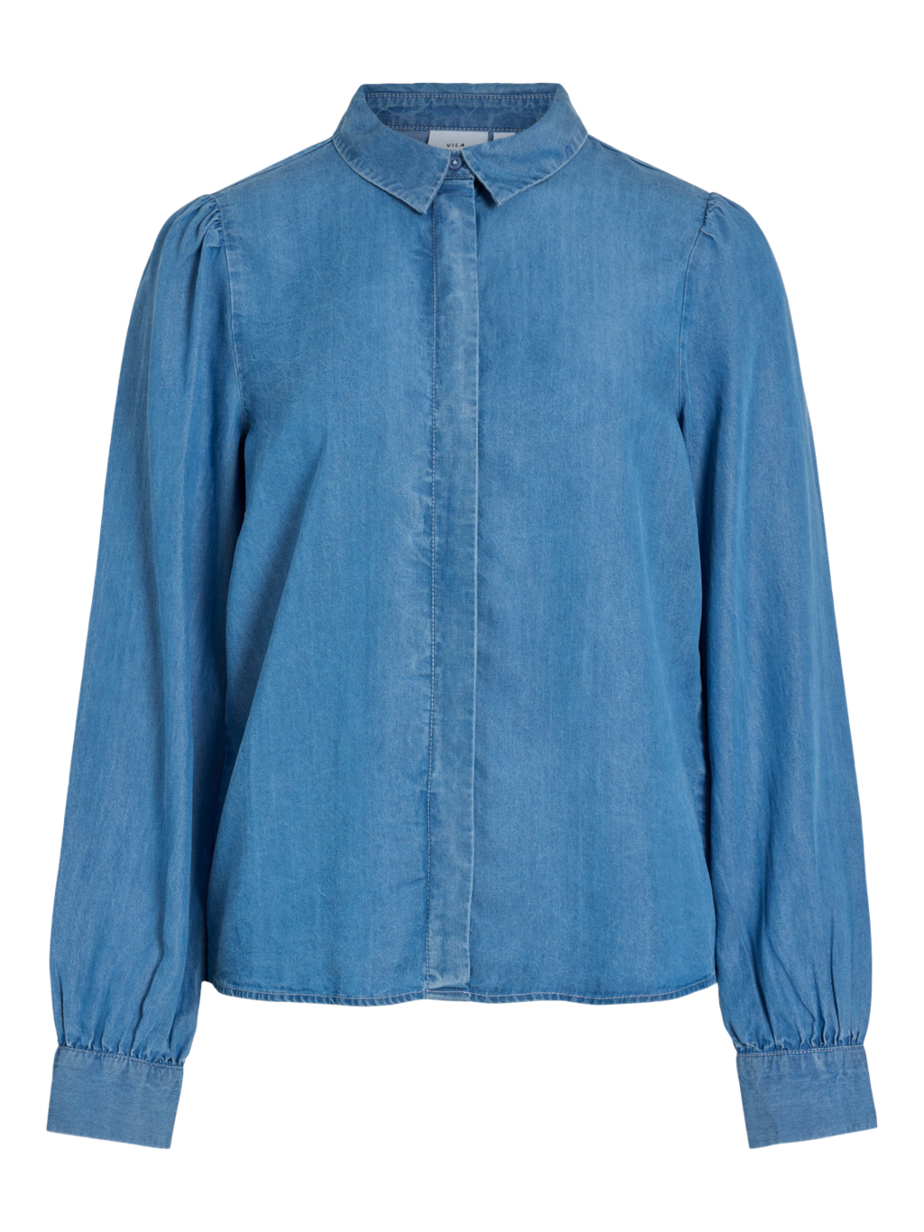 Vila | Blouse Givani light denim blue