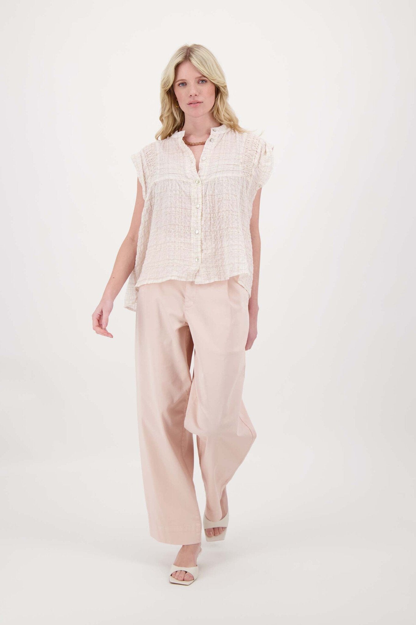 Zusss | Chino soft pink