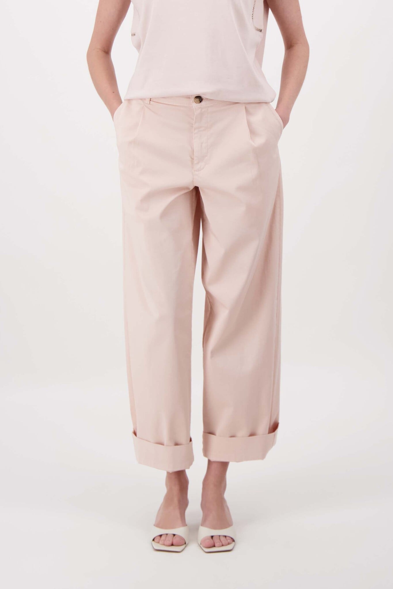 Zusss | Chino soft pink