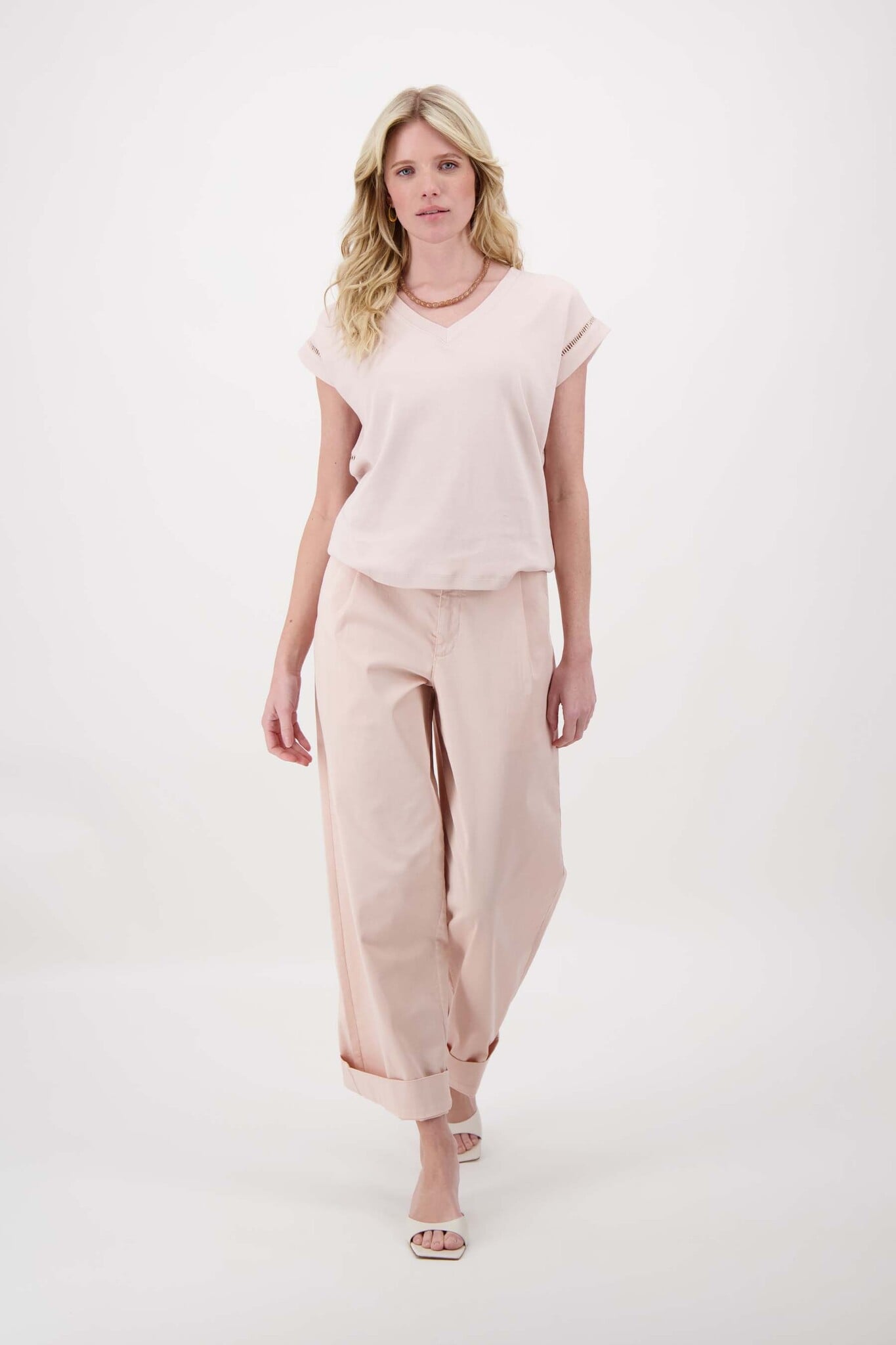 Zusss | Chino soft pink