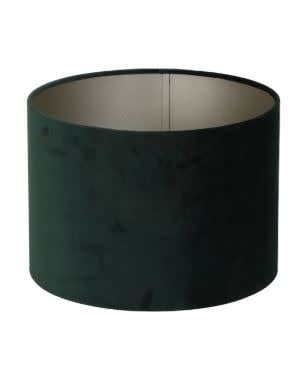Shade cylinder 25-25-18 cm VELOURS dutch green