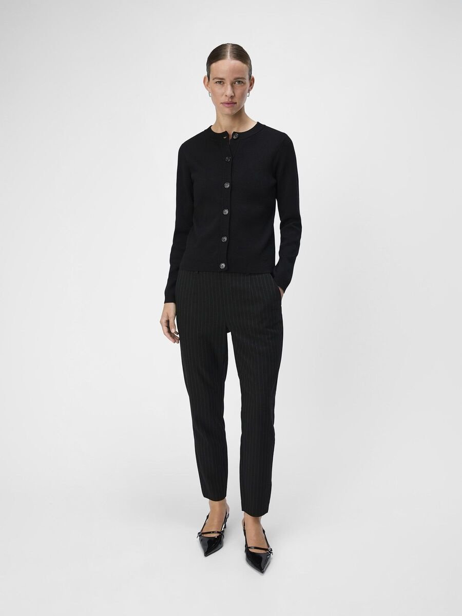 Object | Broek Lisa slim black/grey
