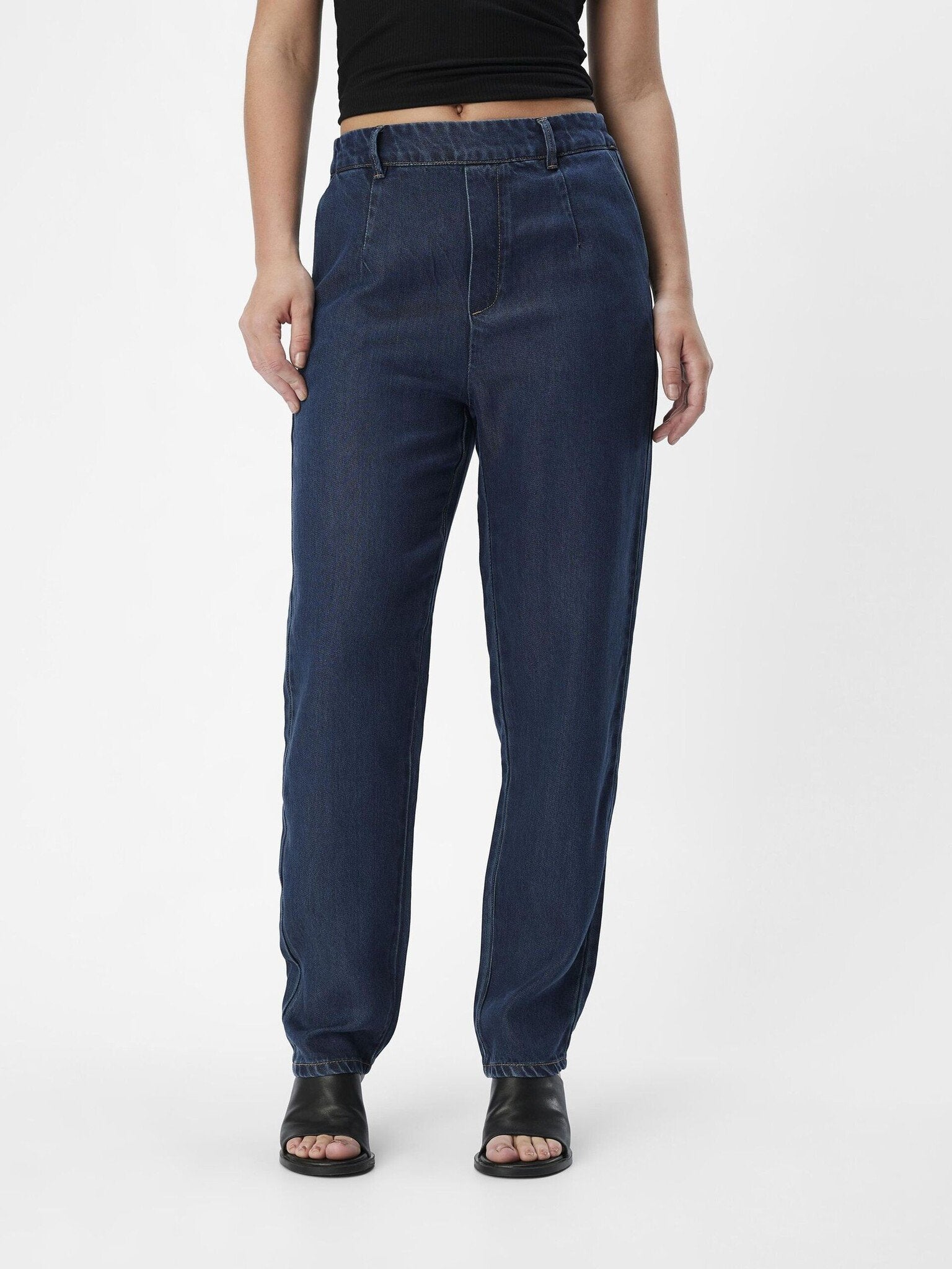 Object | Pantalon frame Lisa dark blue denim