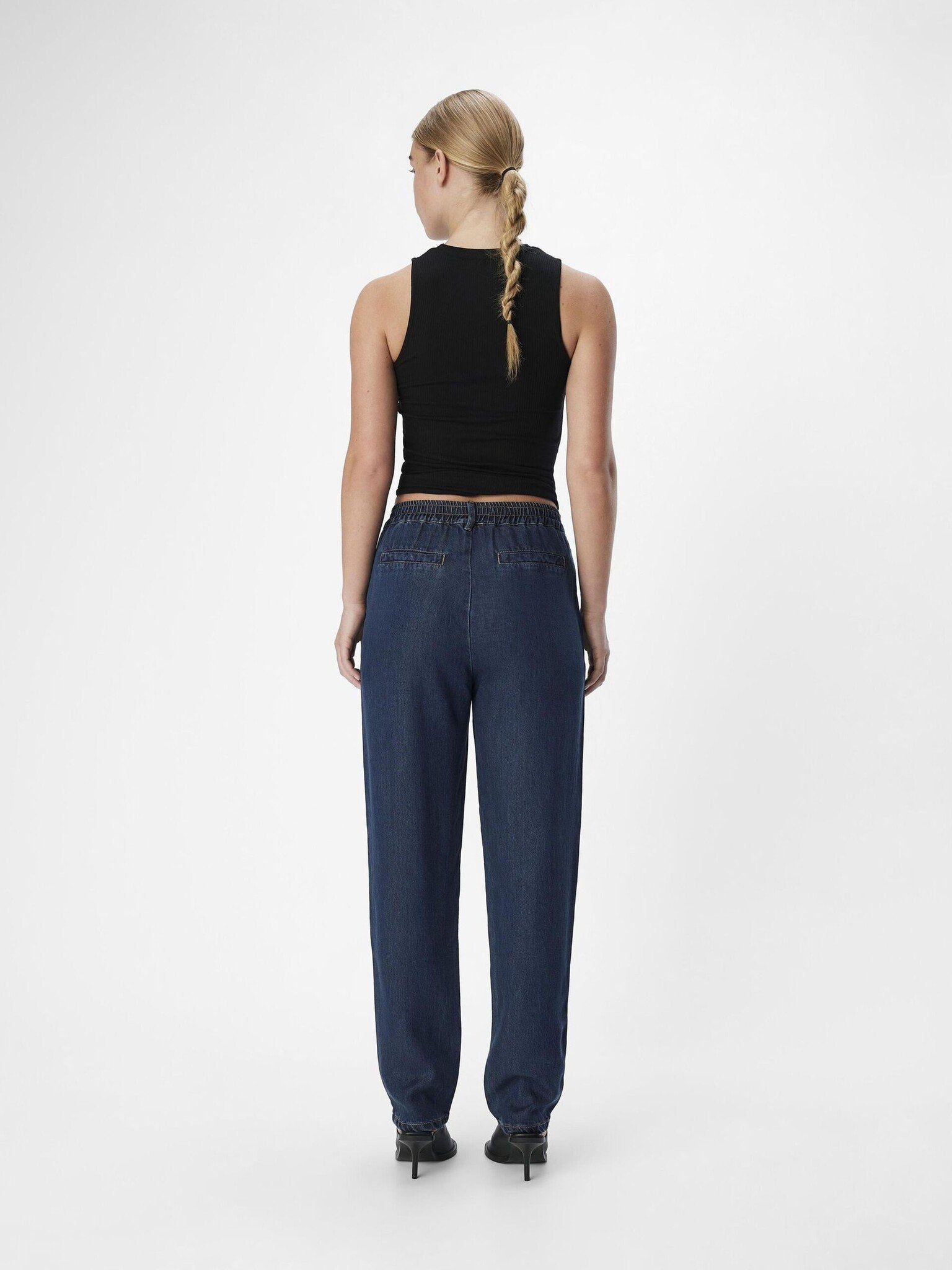 Object | Pantalon frame Lisa dark blue denim