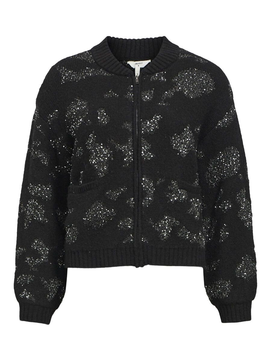 Object | Vest Alora zwart glitter