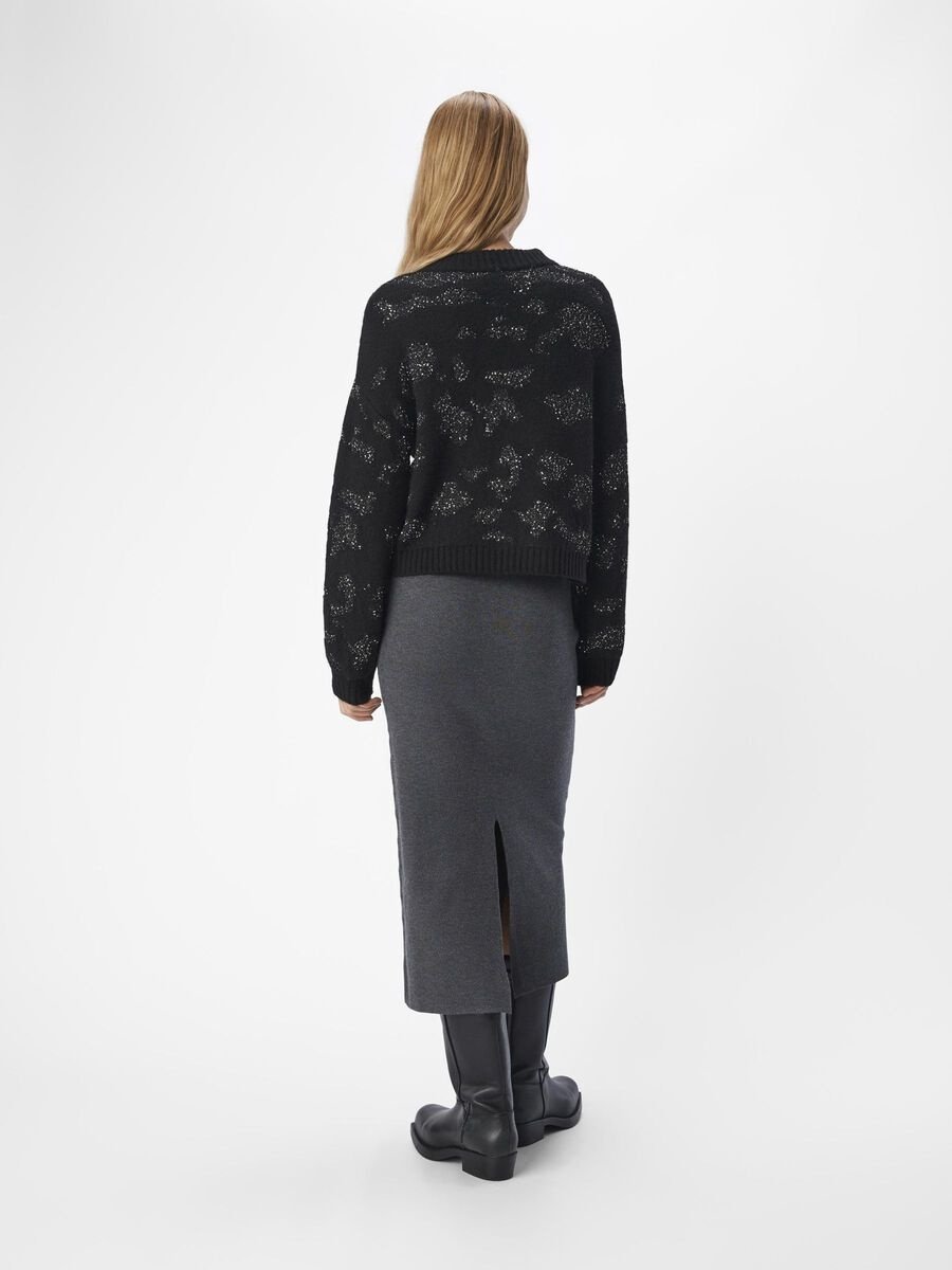 Object | Vest Alora zwart glitter