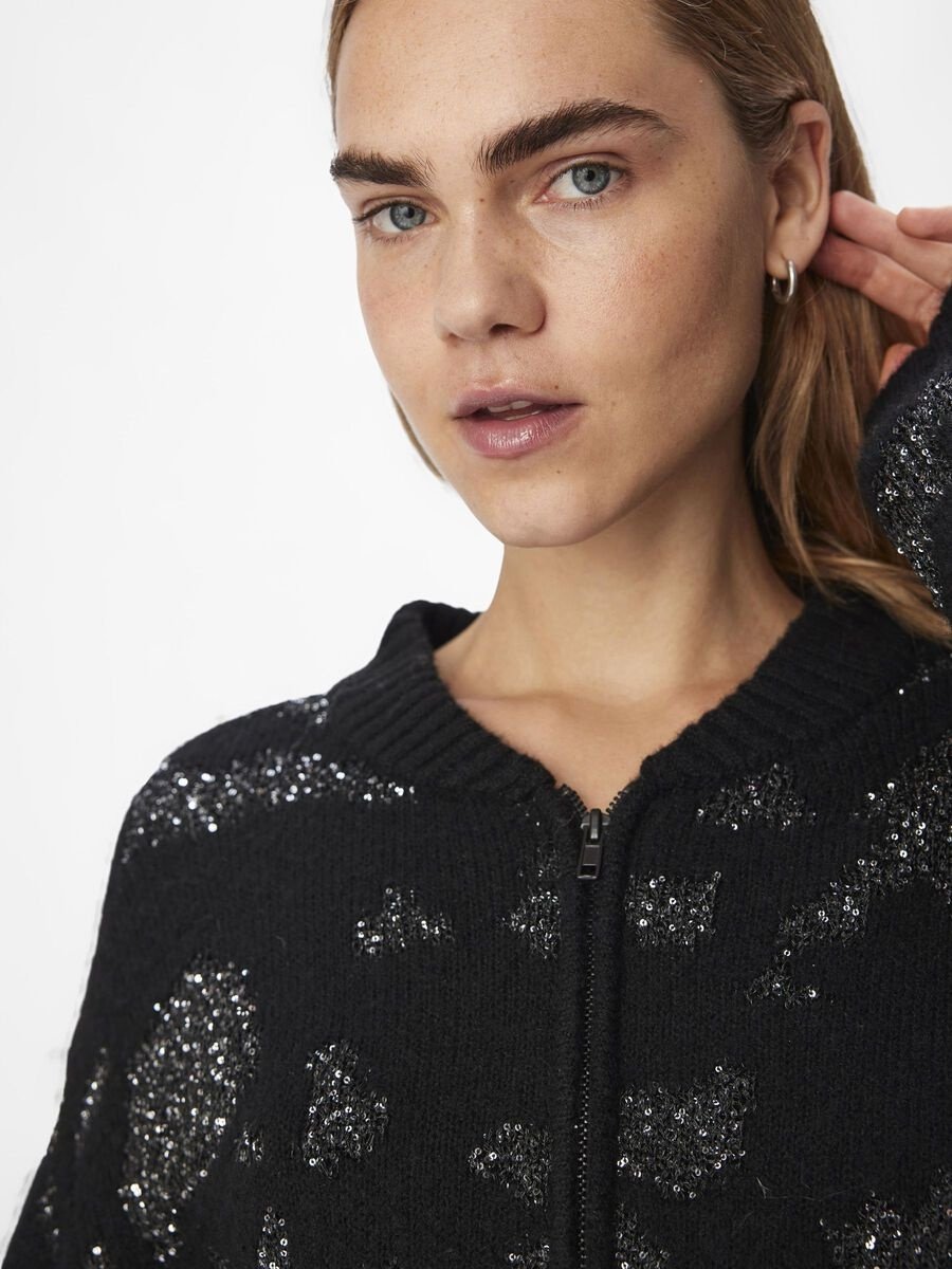 Object | Vest Alora zwart glitter