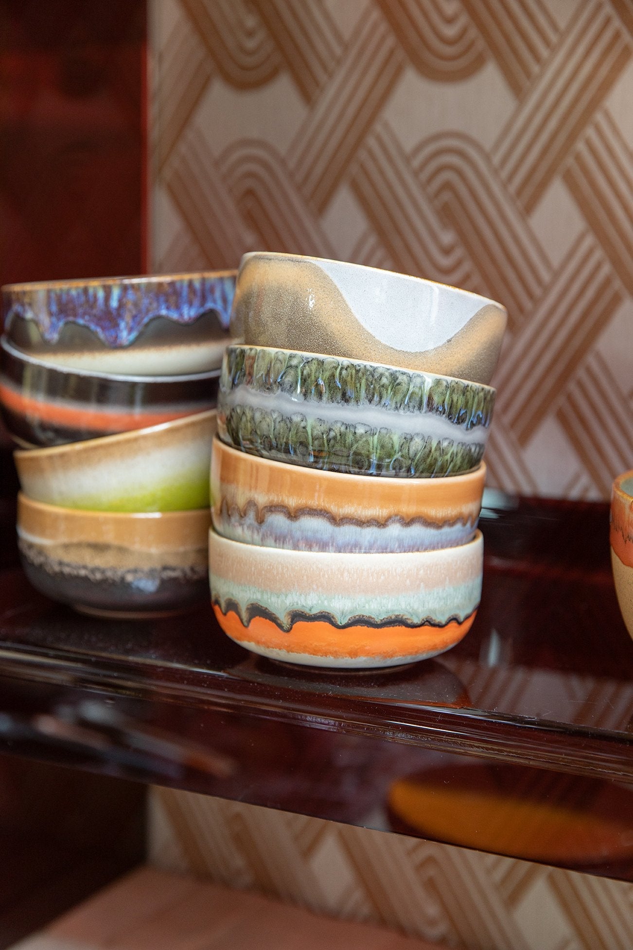 HK Living | 70's servies dessertkom Ash
