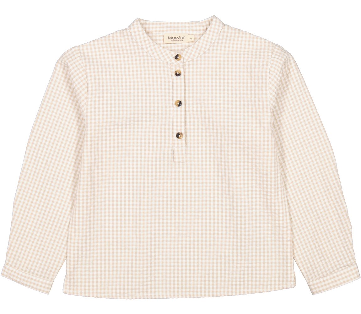 MarMar | Longsleeve tokyo Grey Sand Gingham