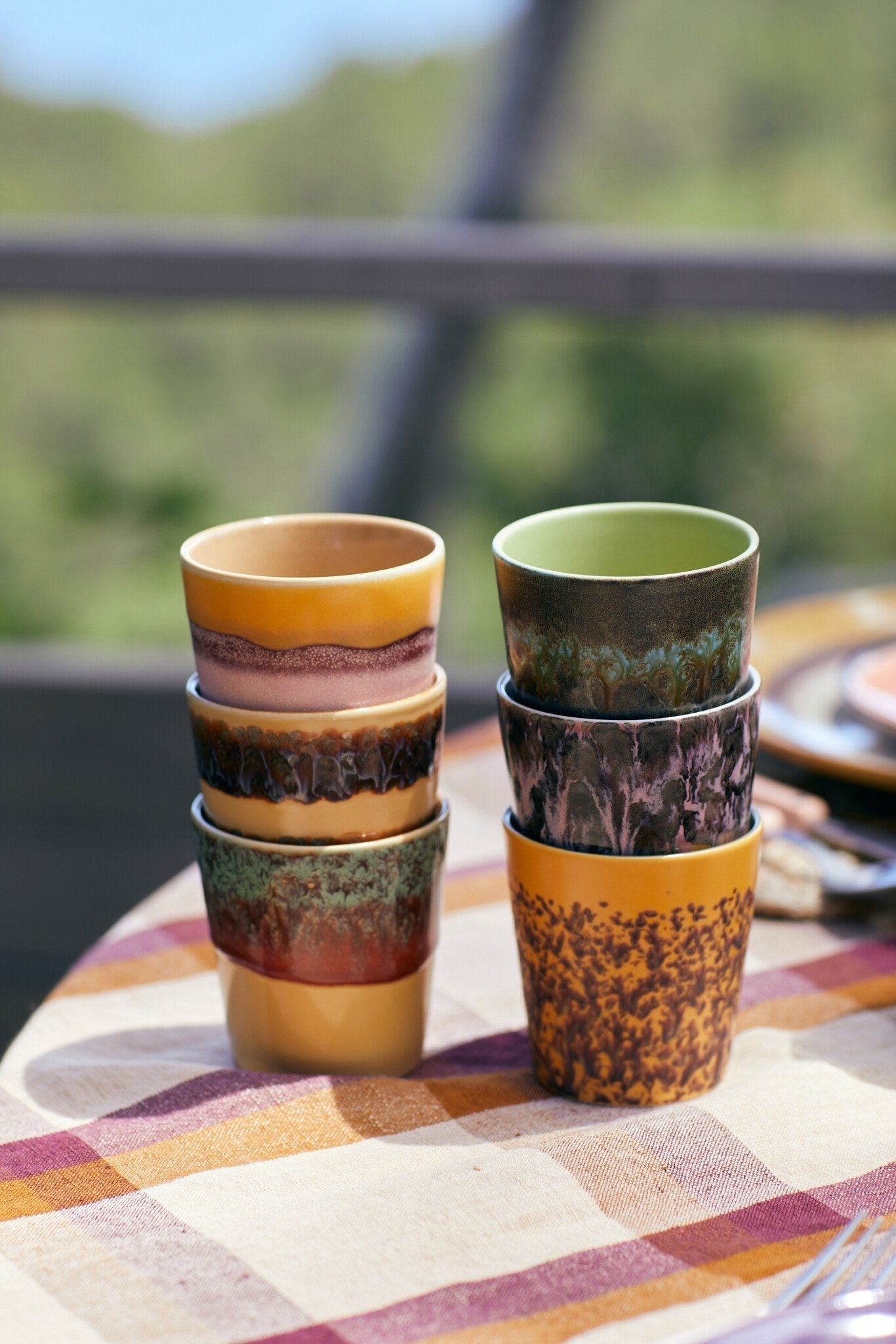HK Living | 70's servies koffiekopje Tidal