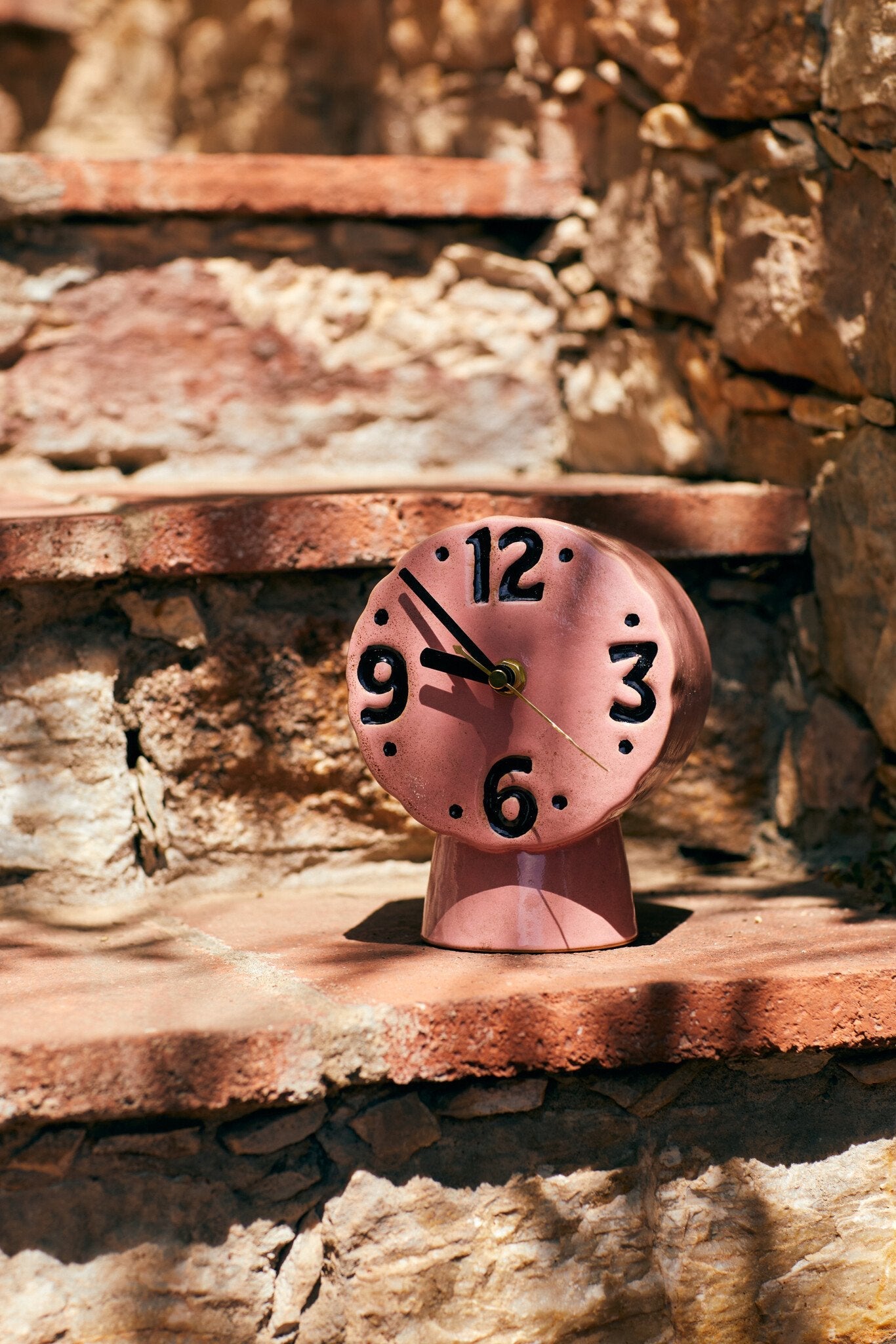 HK Living | Retro clock pink