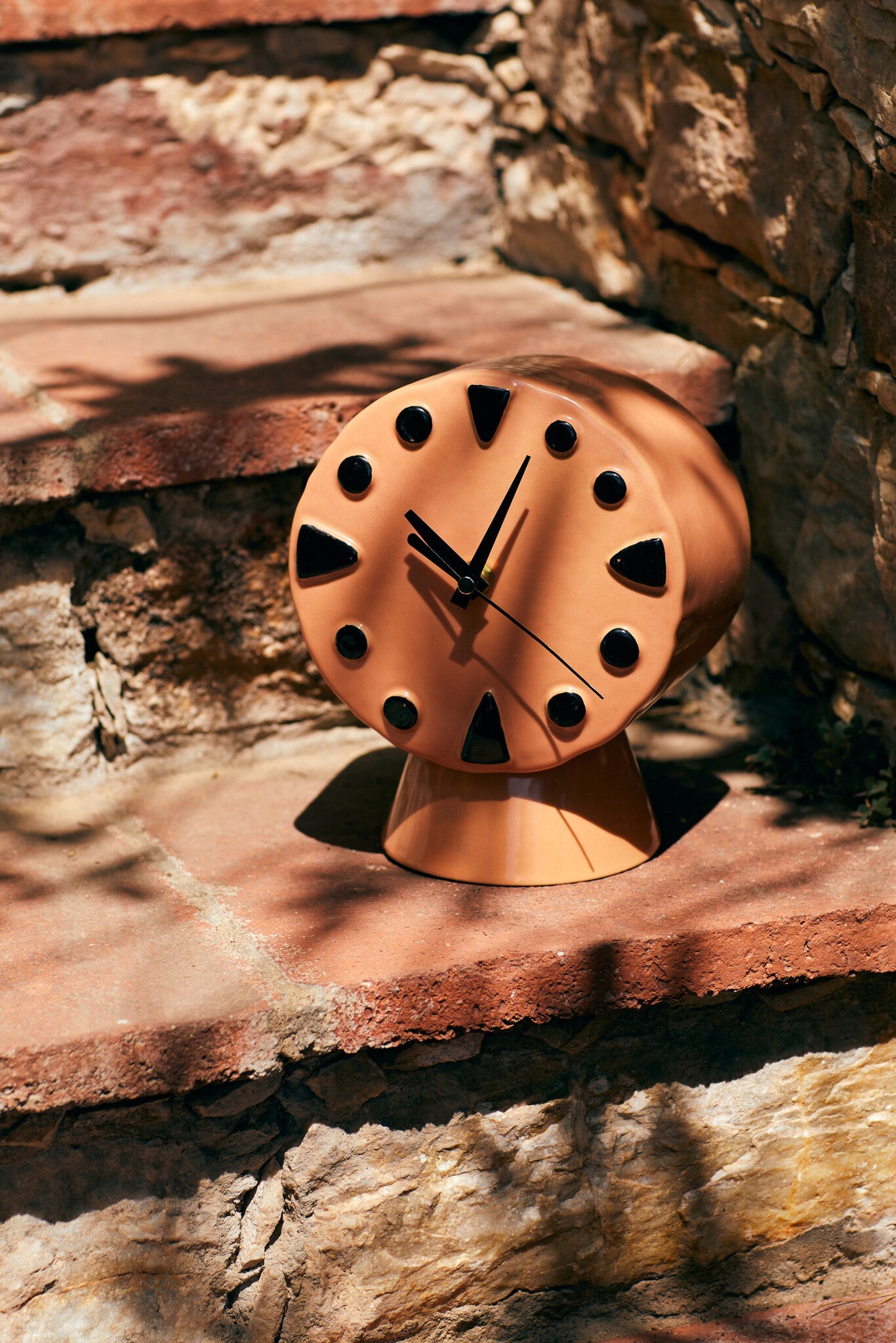 HK Living | Retro clock peach